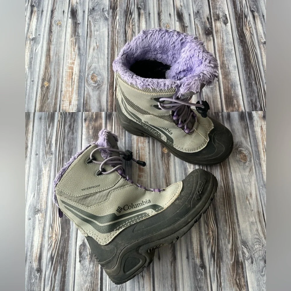 COLUMBIA Girls' Bugaboot Omni-Heat Boot size 3
